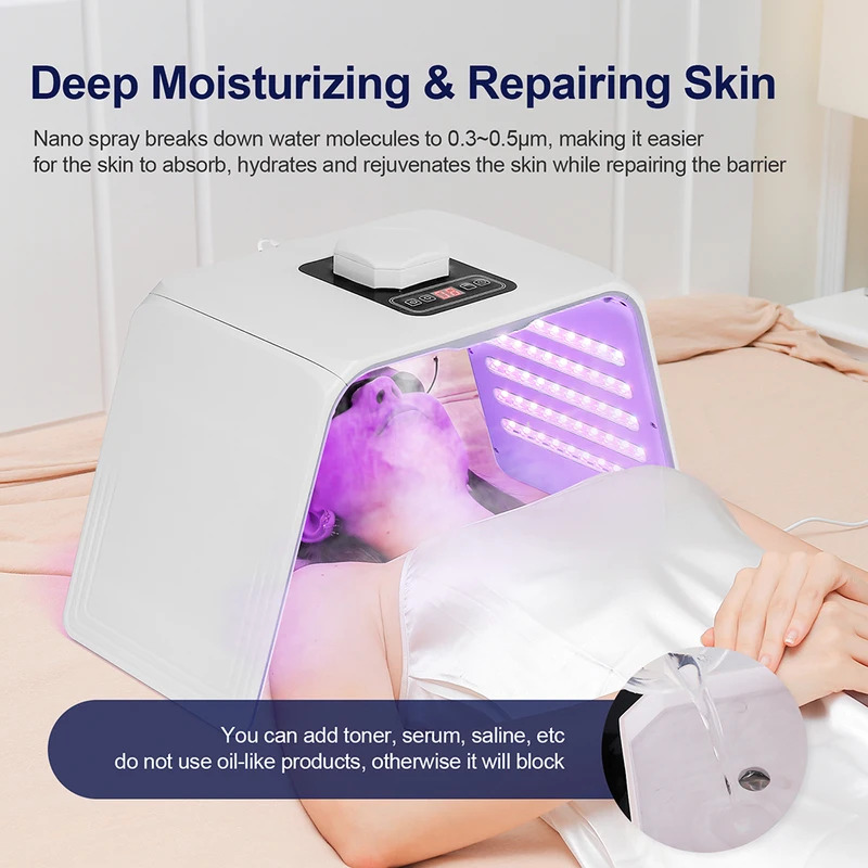 7 Colors LED Photon Beauty Mas - Face Mask Skincare ulasan dan harga