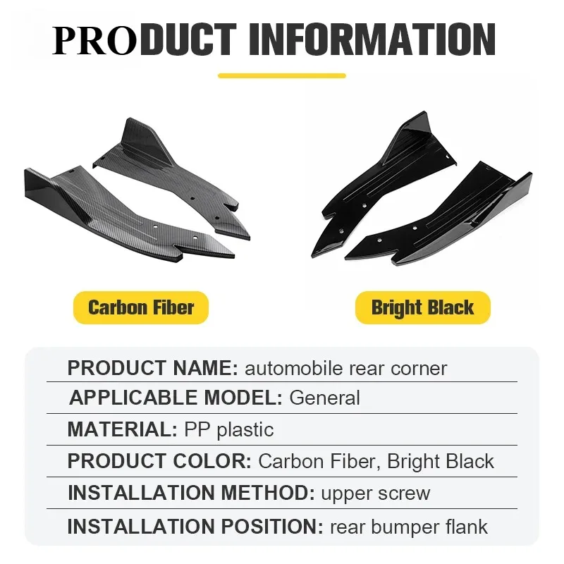 Car Rear Bumper Spoiler Lip Di - Lip Balm ulasan dan harga